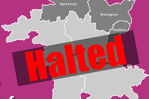 unitary council halted