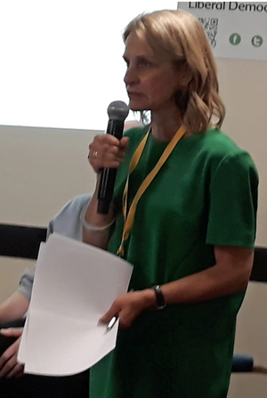 Image courtesy of Kevin Daws Climate Emergency meeting with Wera Hobhouse MP