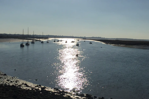 River Blackwater from Bradwell