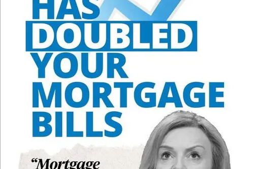 Liz truss has doubled your mortgage