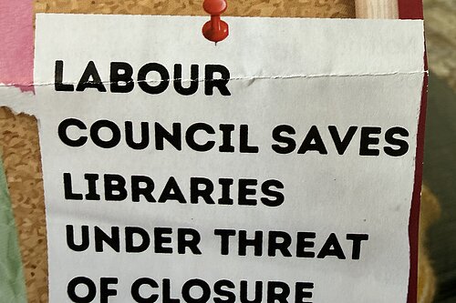 The Castle Ward leaflet's controversial claim from Labour about saving libraries