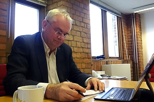 Councillor Jeremy Hilton wants the Greyfriars project to continue despite missing out on funding