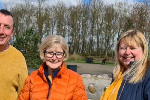Terry Sherlock, Dee Davey & Donna Eley for South Woodham Ferrers