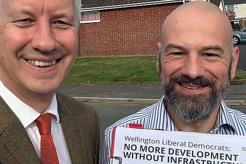 Gideon Amos with Gareth Williams