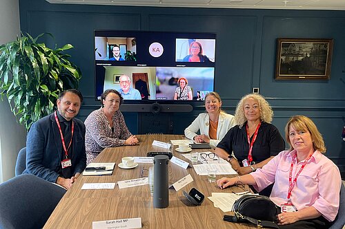 Helen Maguire MP meets with Schools Minister, Catherine McKinnell
