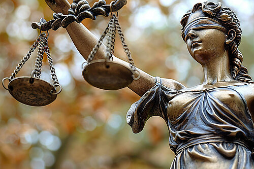 Lady Justice statue