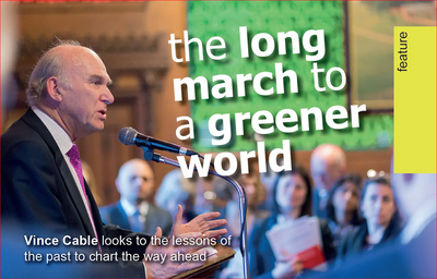 Image courtesy of GreenLibDems.org.uk Vince Cable - a Greener World