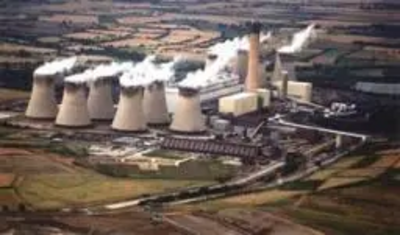 Polluting power station