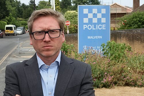  one in 20 burglaries in West Mercia result in a charge