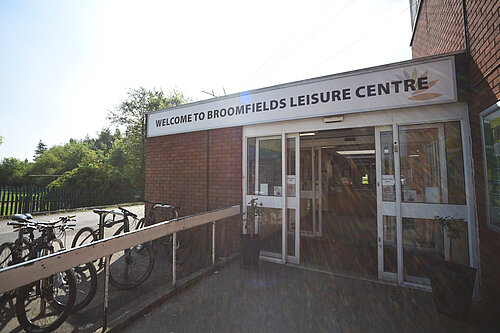Photo of the Broomfields Leisure Centre