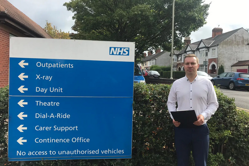 Michael Mullaney and the local Lib Dems are campaigning for the return of X-ray services to Hinckley