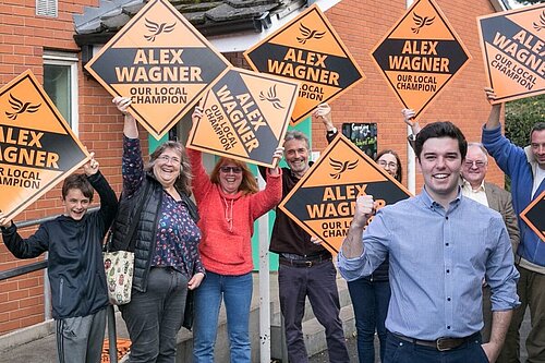 Alex Wagner is the Lib Dem PPC for Shrewsbury