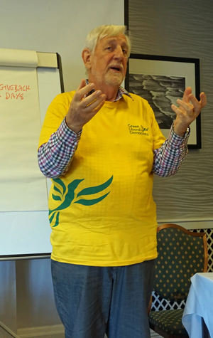 Image courtesy of Kevin Daws International Sustainability - facilitator Keith Melton 2