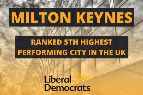 Milton Keynes 5th ranking