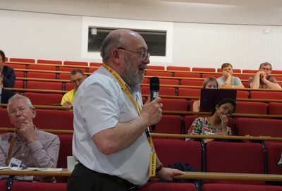 Image courtesy of KNDaws GLD Conference 2018 - Leon Duveen asking a question