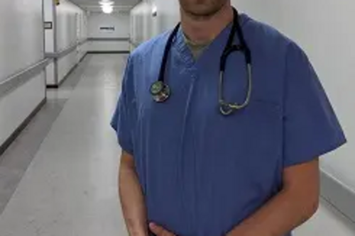 Covid doctor Cllr Aidan King