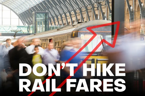Conservatives Hike Rail Fares