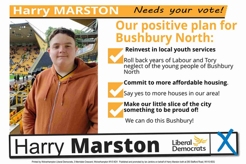 Bushbury North Election address
