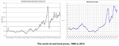 Image courtesy of GreenLibDems.org.uk World Food and Oil Prices