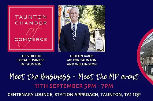 Taunton Chamber of Commerce Meet the MP Event Sept 2026