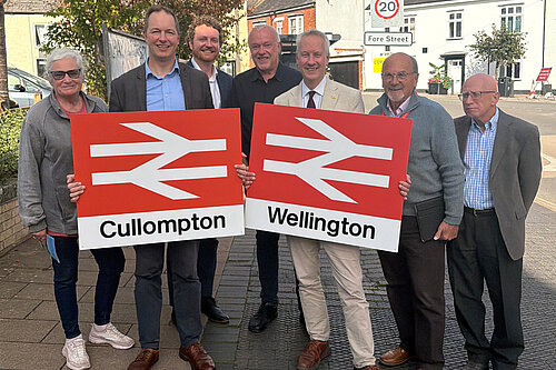 Gideon Amos MP and Richard Foord MP meet Metro Board members