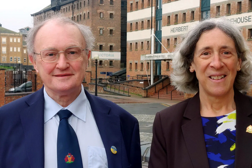 Councillors Howard Hyman and Joanne Brown