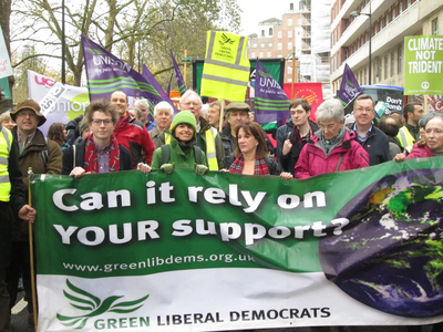 Image courtesy of Steve.Bolter@greenlibdems.org.uk Green Lib Dems on Climate Change March 2015