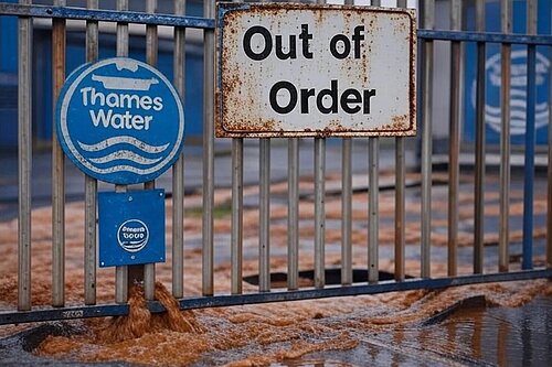 Thames Water spillage