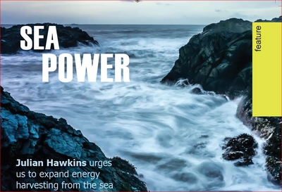 Image courtesy of GreenLibDems.org.uk Sea Power