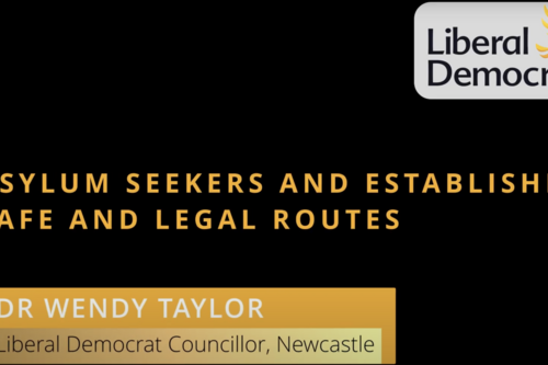 Asylum Seekers and Establishing Safe and Legal Routes