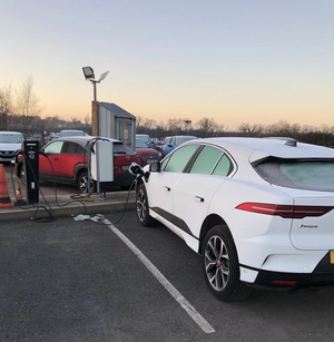 Battery car charging