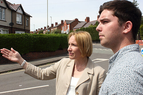 Helen and resident