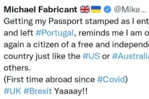 MF Portugal tweet