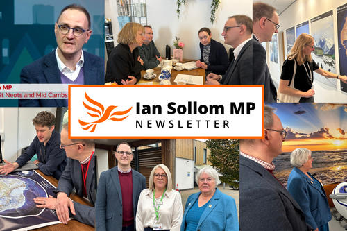 A collection of photos from Ian's newsletter