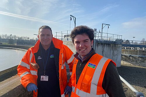 River Ranger Stuart Hill & Councillor Alex Wagner 