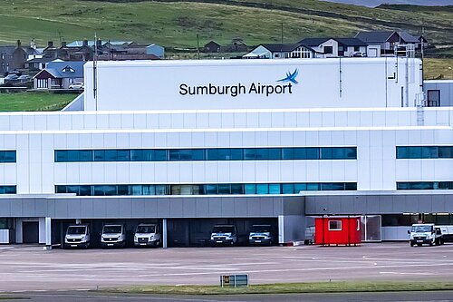 Sumburgh Airport terminal building