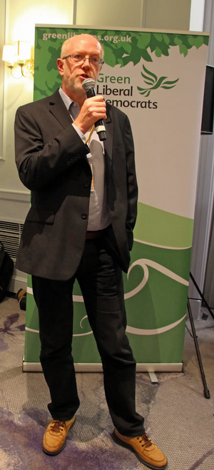 Image courtesy of KNDaws Duncan Brack speaking at the Sustainability Hub Reception